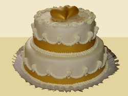 20-40 szeletes esküvői torta